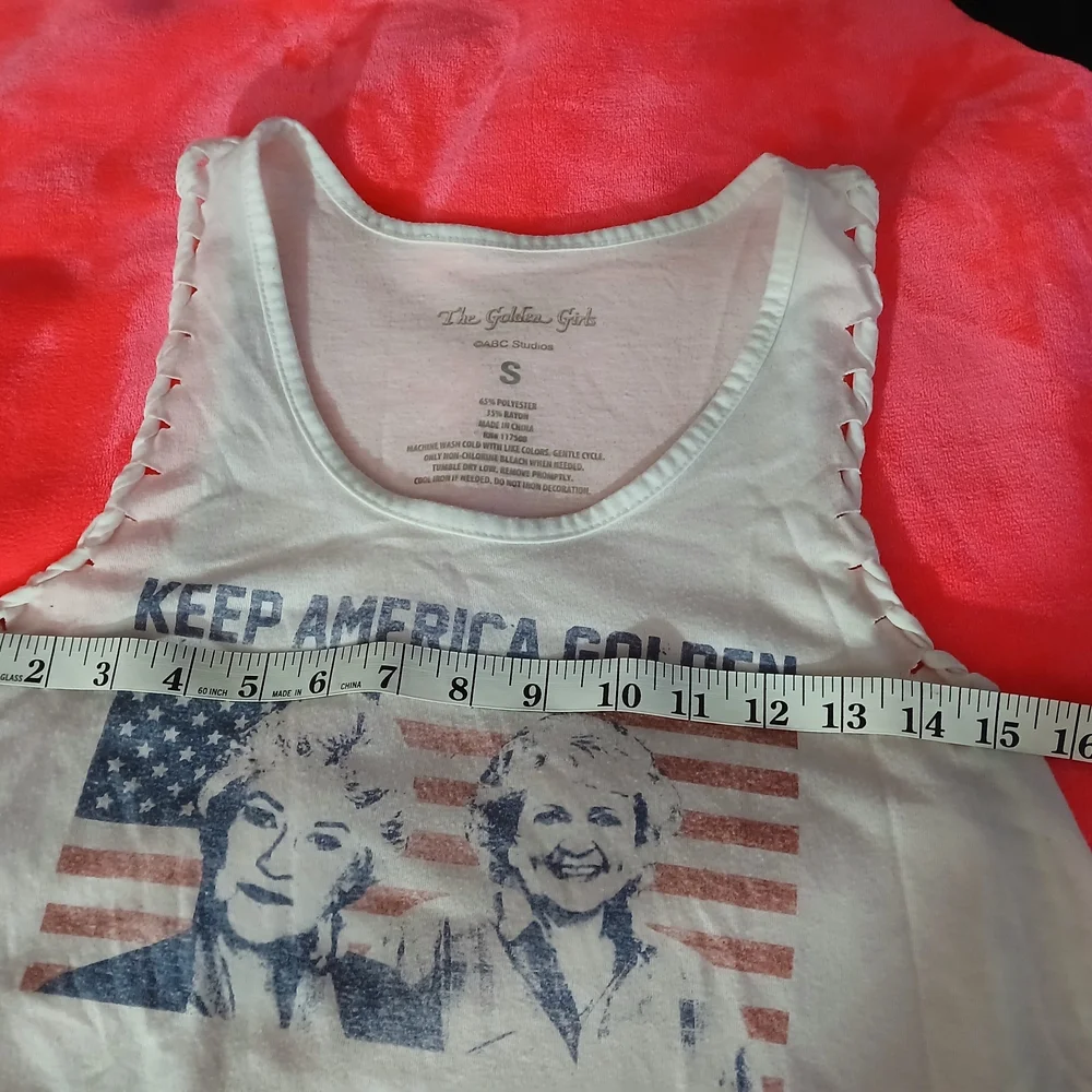 The Golden Girls 'Keep America Golden' Tank Top - Picture 6 of 7